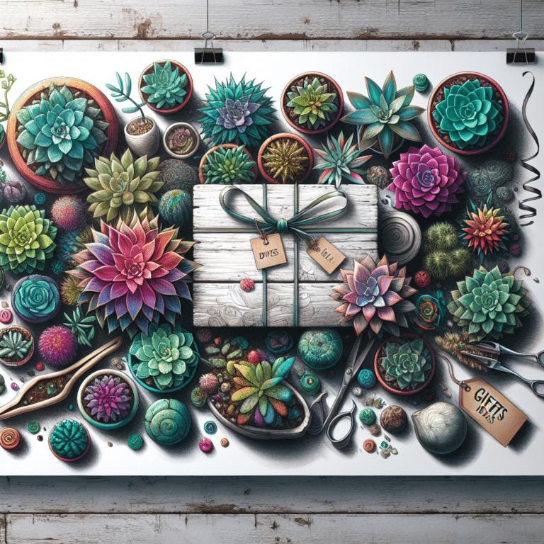 Thoughtful and Unique: Succulent Decor Gift Ideas
