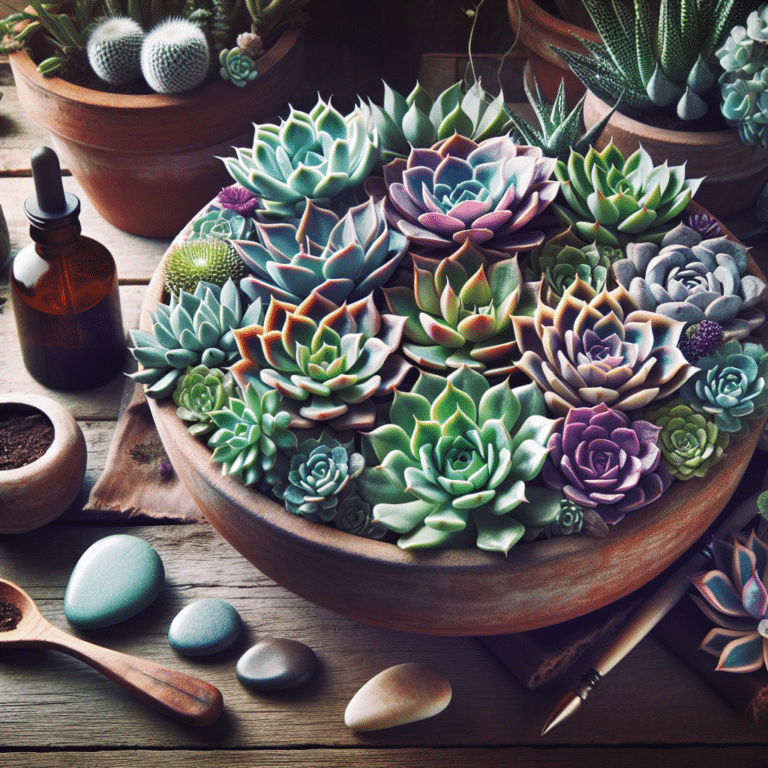 Decorative Succulent Bowls: A Multi-Sensory Experience