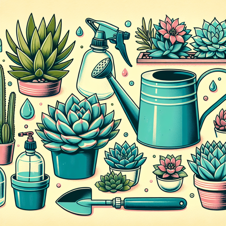 Succulent Watering Guide: Tools and Techniques
