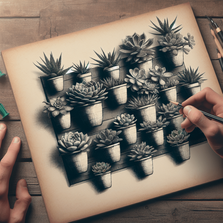 Succulent Wall Planter DIY