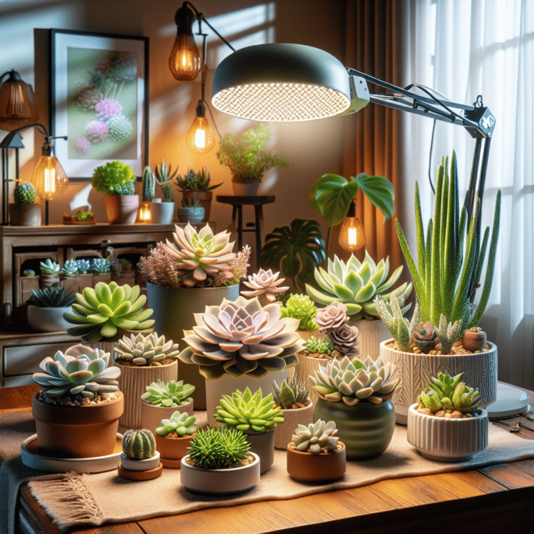 Best Lighting Options for Indoor Succulents