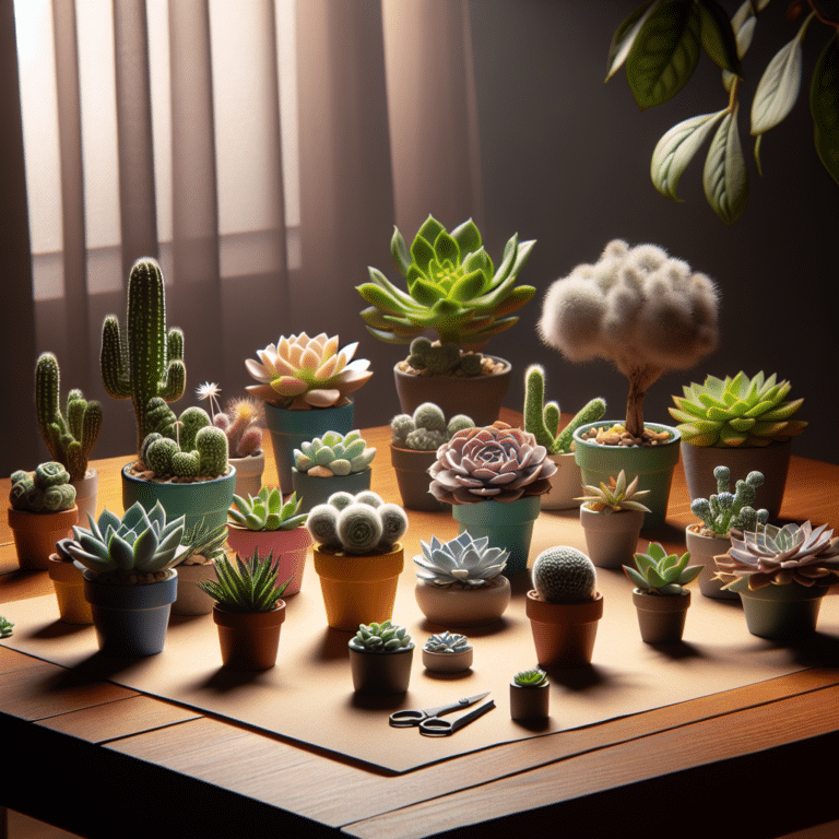 Placing Succulents: A Guide to Tabletop Arrangements
