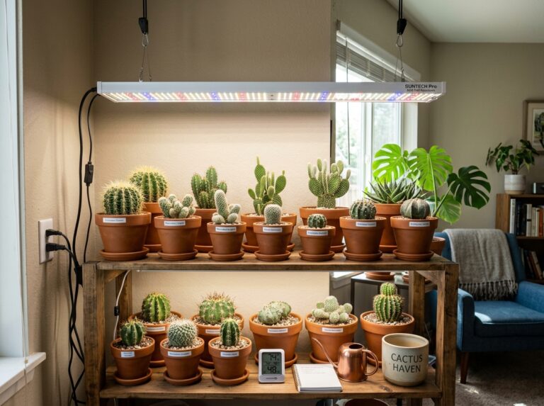 best artificial light for cacti