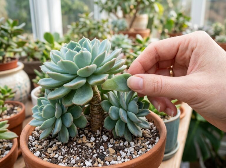 how to propagate succulents from leaves