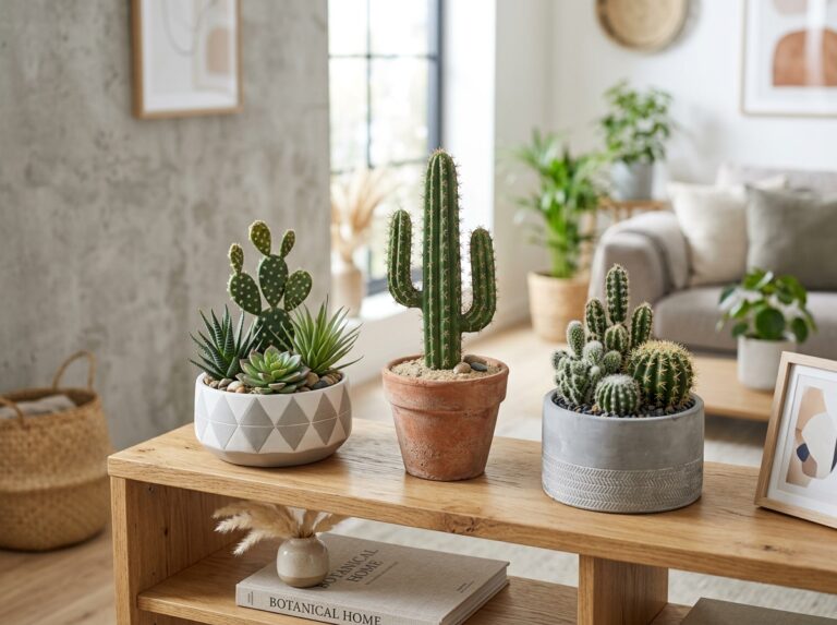 artificial cactus arrangements