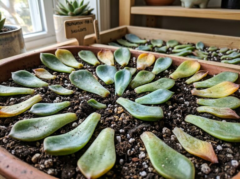 succulent leaves falling off replant