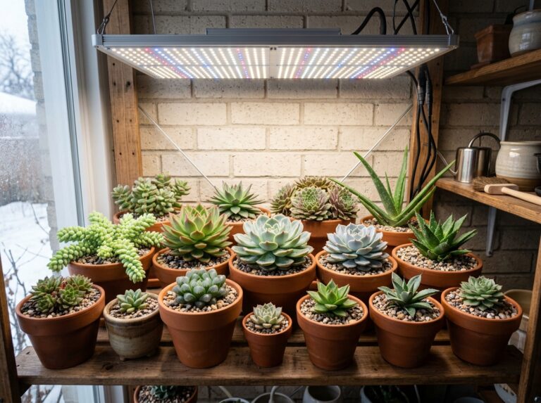 winter succulent grow lights