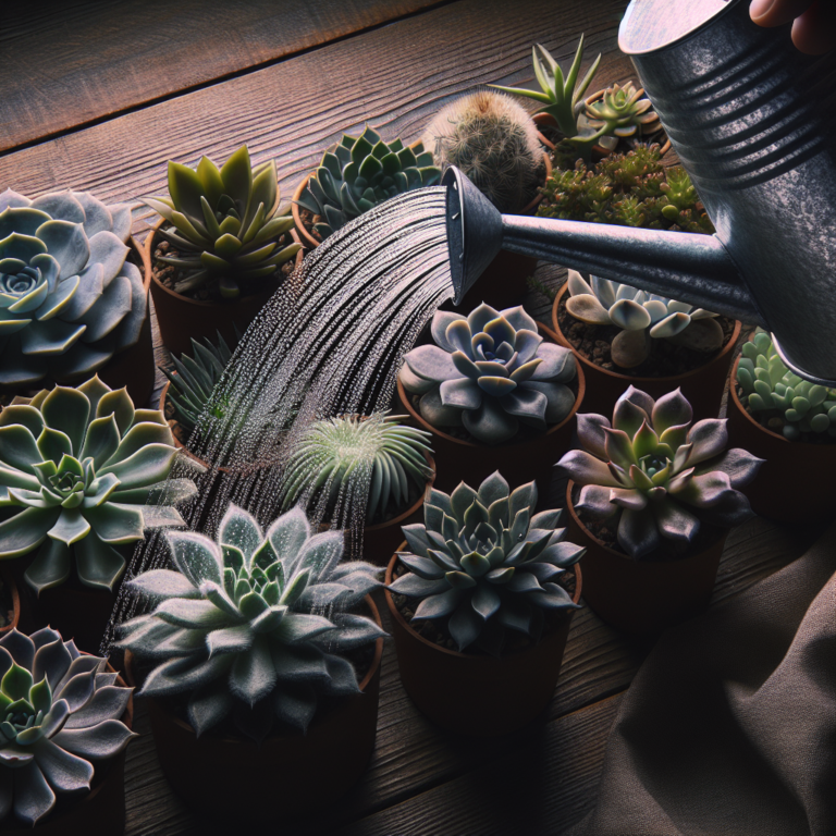 When and How to Water Succulent Plants