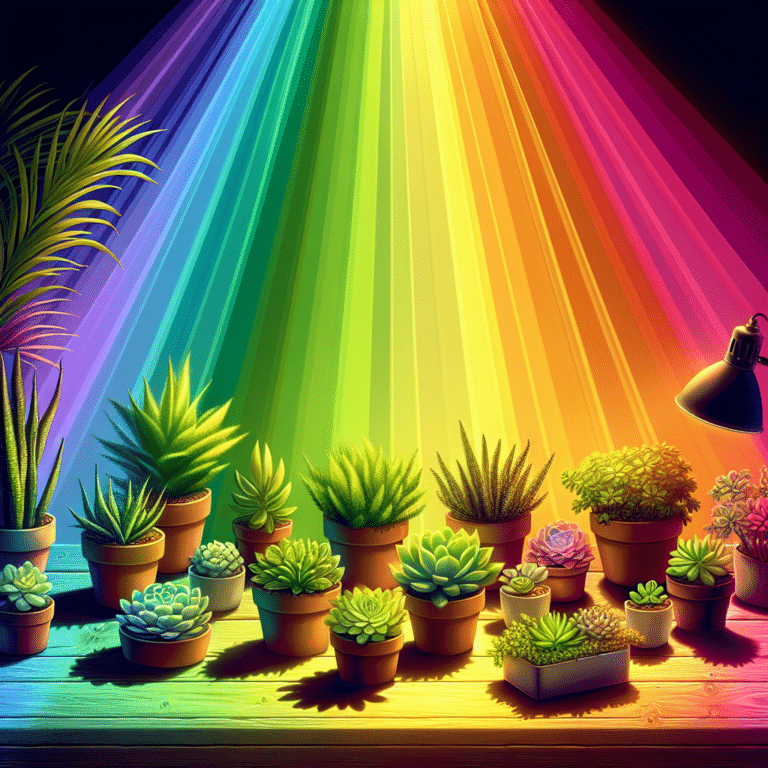 The Spectrum of Light: Best Options for Your Indoor Succulents