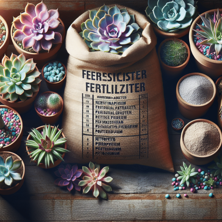 Understanding Fertilizer: Nutrient Needs of Succulents