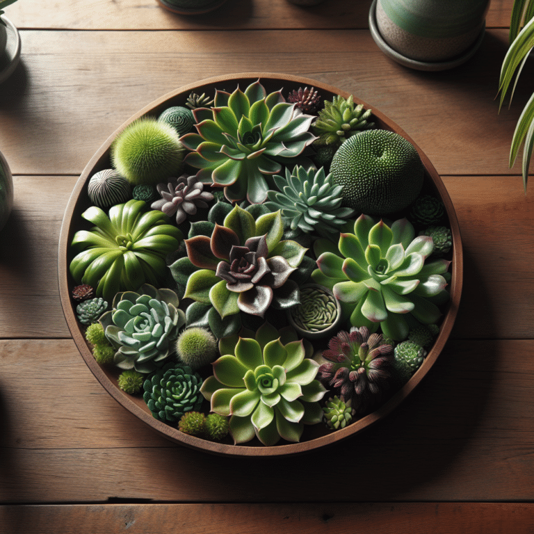Succulent Arrangement in Bowls