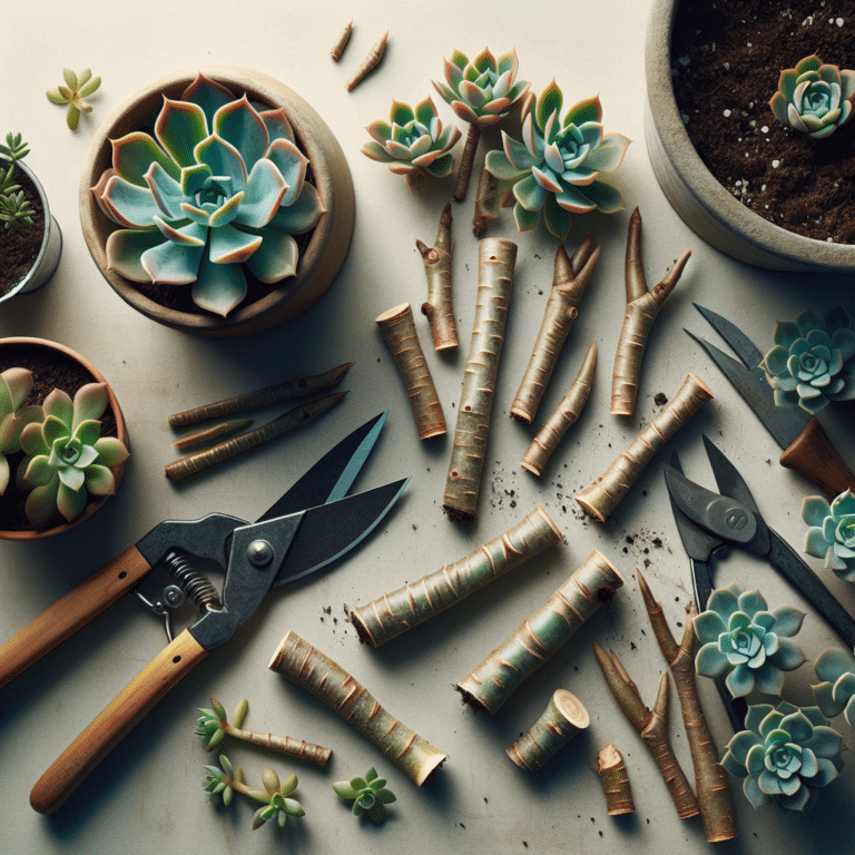 How to Use Stem Cuttings for Succulent Propagation