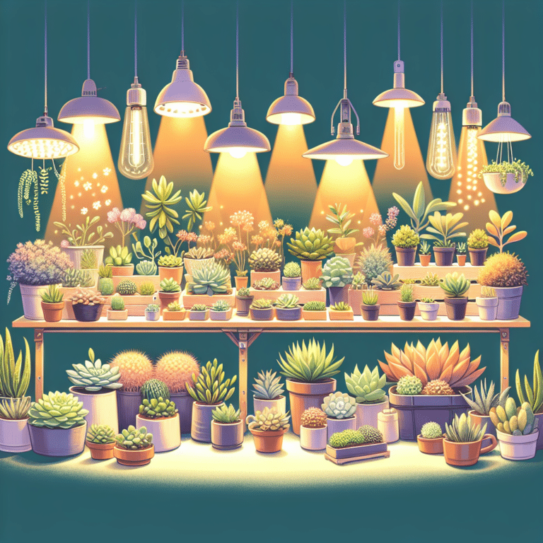  "Choosing the Right Grow Lights for Indoor Succulents