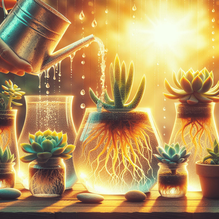 The ABCs of Propagating Succulents in Water