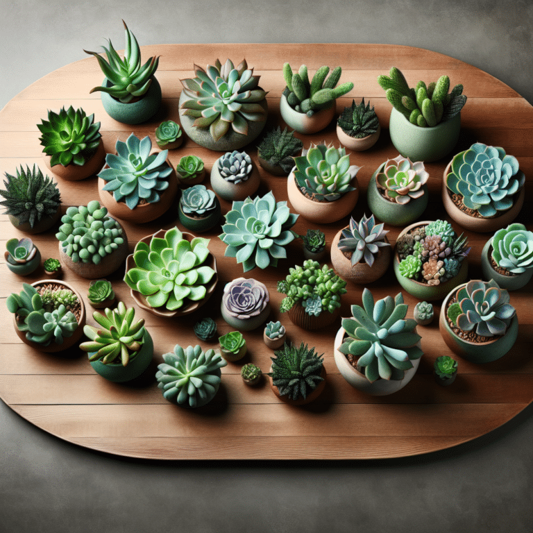 Succulent Centerpieces for Tables
