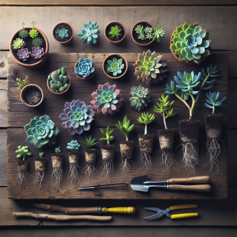 Succulent Propagation: Step by Step Guide