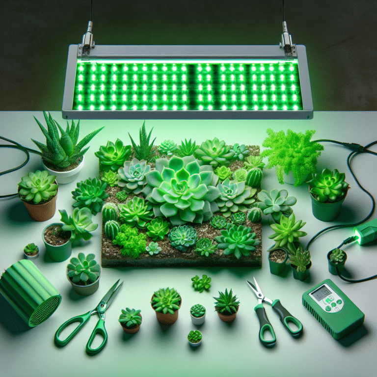Go Green: Best Lighting Options for Indoor Succulents
