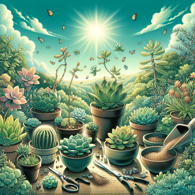 Efficiency in Numbers: Propagating Multiple Succulents at Once