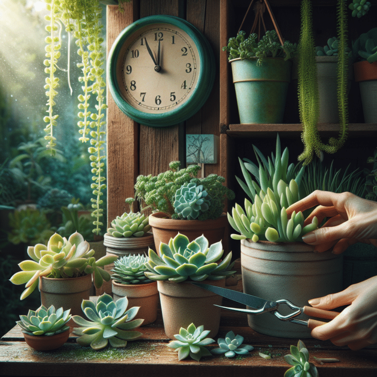 Identifying the Best Time to Propagate Succulents