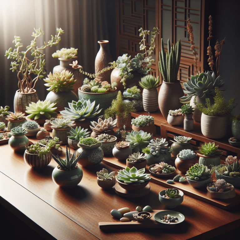 Tabletop Arrangements that Showcase Beautiful Succulents