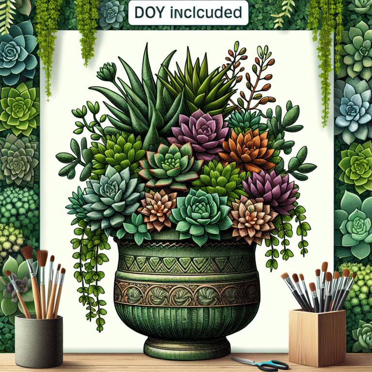 Create a Lush Wall with a DIY Succulent Planter