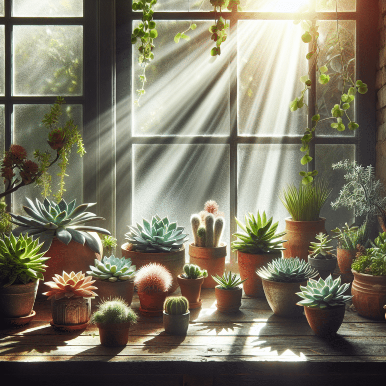  "Maximizing Sunlight for Indoor Succulents