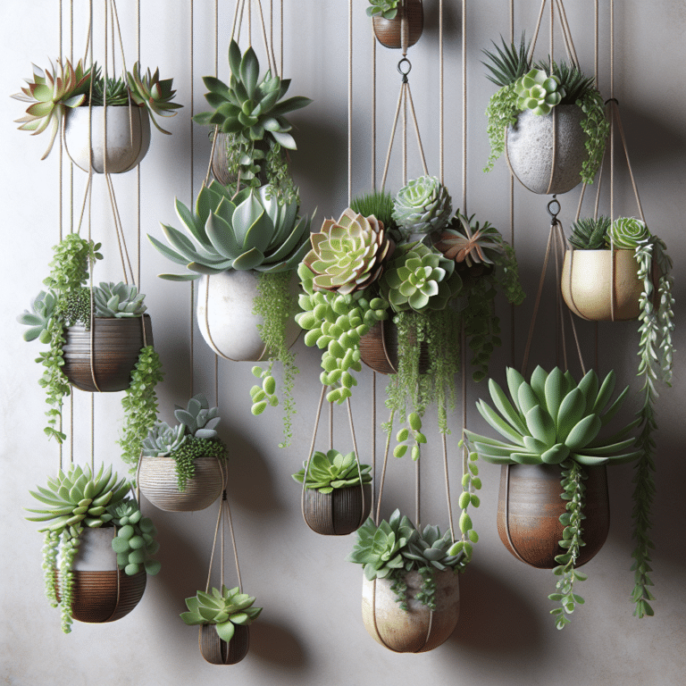 Hanging Succulent Planter Ideas