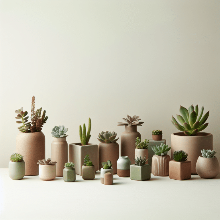 Minimalist Succulent Display Ideas