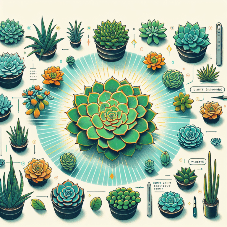 How to Arrange Succulents for Optimal Light Exposure